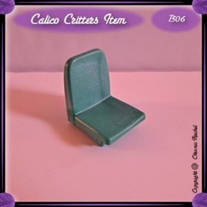 One Green School Bus Seat